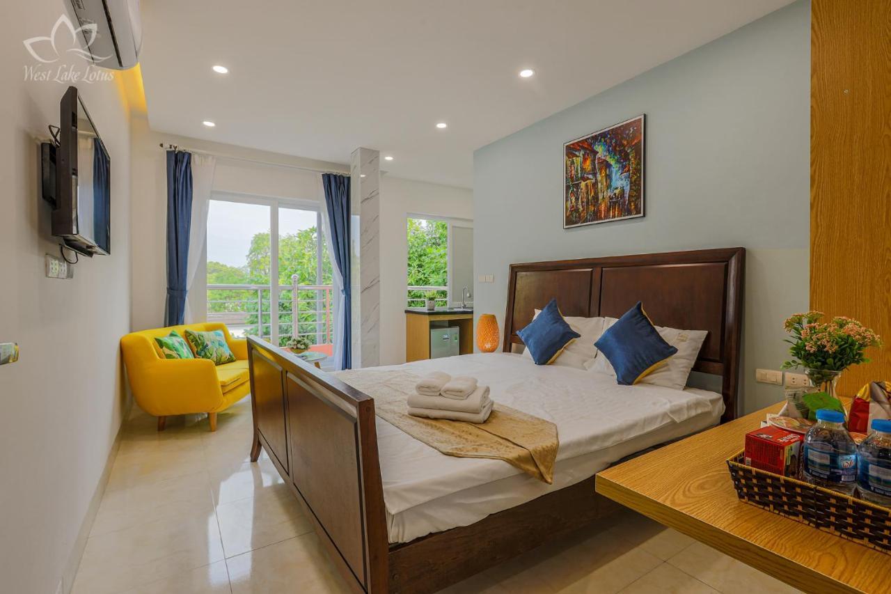 The Lakeview - West Lake Lotus Apartments Hanoi Buitenkant foto